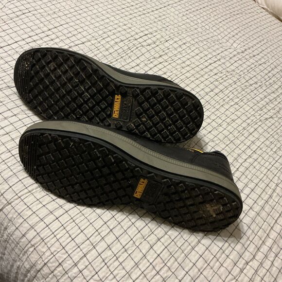 DEWALT Men's Work Steel Toe Shoes Black Work Safety Shoes Size 7 - Picture 7 of 11